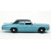 BR18151 HO Scale Brekina 1974 Dodge Monaco - Metallic Blue-Green/Black