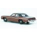 BR18152 HO Scale Brekina 1974 Dodge Monaco - Brown/Black