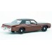 BR18152 HO Scale Brekina 1974 Dodge Monaco - Brown/Black