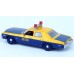 BR18155 HO Scale Brekina 1974 Dodge Monaco - Blue/Yellow New York State Police