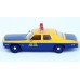 BR18155 HO Scale Brekina 1974 Dodge Monaco - Blue/Yellow New York State Police