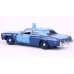 BR18156 HO Scale Brekina 1974 Dodge Monaco - Blue/Blue Massachusetts State Police