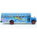 BR61334 HO Scale 1970 Dodge S600 School Bus - Hippie Flower Power