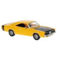 BR18001 HO Scale Brekina 1969 Dodge Charger R/T - Yellow/Black BR18001 HO Scale Brekina 1969 Dodge Charger R/T - Yellow/Black
