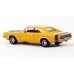 BR18001 HO Scale Brekina 1969 Dodge Charger R/T - Yellow/Black