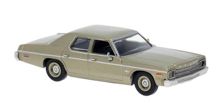 BR18165 HO Scale Brekina 1974 Dodge Monaco - Gold BR18165 HO Scale Brekina 1974 Dodge Monaco - Gold