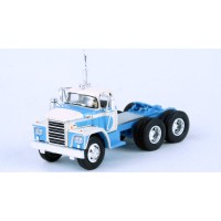BRE86301 - HO Scale Brekina Dodge LCF CT-900 Tandem Axle Truck Tractor - White/Blue