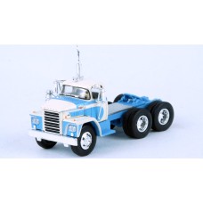 BRE86301 - HO Scale Brekina Dodge LCF CT-900 Tandem Axle Truck Tractor - White/Blue