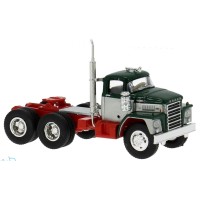 BRE86303 - HO Scale Brekina Dodge LCF CT-900 Tandem Axle Truck Tractor - Green/Silver