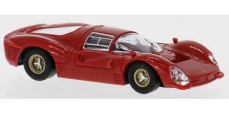 BR22900 HO Scale 1966 Ferrari 330P3 Sports Prototype Race Car - Red BR22900 HO Scale 1966 Ferrari 330P3 Sports Prototype Race Car - Red