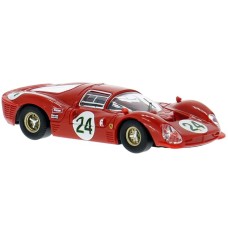 BR22904 HO Scale Brekina 1966 Ferrari 330P3 Coupe, Daytona, 1967,  #24, M.Parkes/L.Scarfiotti