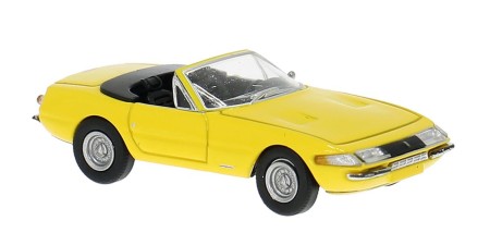 BR22942 HO Scale 1971 Ferrari 365 GTS/4 Daytona Spider - Yellow BR22942 HO Scale 1971 Ferrari 365 GTS/4 Daytona Spider - Yellow