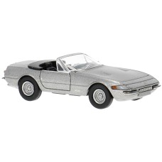 BR22943 HO Scale 1971 Ferrari 365 GTS/4 Daytona Spider - Silver BR22943 HO Scale 1971 Ferrari 365 GTS/4 Daytona Spider - Silver