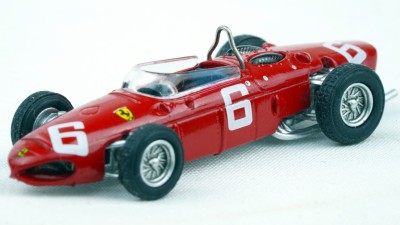 BR22993 HO Scale 1961 Ferrari 156 (#6) Formula 1 Race Car