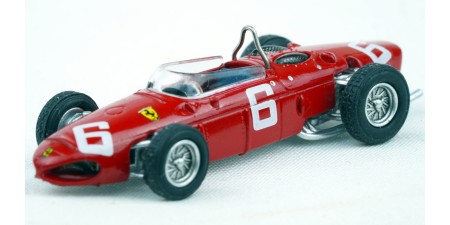 BR22993 HO Scale 1961 Ferrari 156 (#6) Formula 1 Race Car