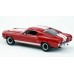 BR19605 HO Scale Brekina 1968 Ford Mustang GT350 Fastback - Red/White Stripes