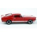 BR19605 HO Scale Brekina 1968 Ford Mustang GT350 Fastback - Red/White Stripes