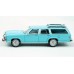 BR19631 HO Scale Brekina 1979 Ford LTD Country Squire Station Wagon - Light Blue