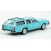 BR19631 HO Scale Brekina 1979 Ford LTD Country Squire Station Wagon - Light Blue