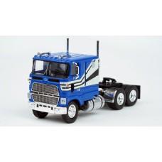 BR85855 HO Scale Brekina Ford CLT-9000 COE Truck Tractor Blue/White/Black