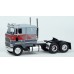 BR85856 HO Scale Brekina Ford CLT-9000 COE Truck Tractor Gray/Red