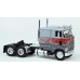 BR85856 HO Scale Brekina Ford CLT-9000 COE Truck Tractor Gray/Red