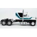 BR85878 HO Scale Brekina Ford LTL-9000 Truck Tractor White/Black/Blue