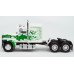 BR85879 HO Scale Brekina Ford LTL-9000 Truck Tractor White/Green Flames