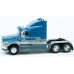 BR85902 HO Scale Brekina Ford Aeromax 120 (LTLA-9000) Truck Tractor Metallic Blue/Gray Stripes