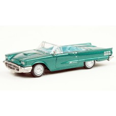 BR18201 HO Scale Brekina 1960 Ford Thunderbird Convertible - Metallic Green