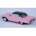 BR18202 HO Scale Brekina 1960 Ford Thunderbird - Pink/Black