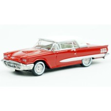 BR18202 HO Scale Brekina 1960 Ford Thunderbird - Red/White