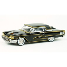 BR18205 HO Scale Brekina 1960 Ford Thunderbird - Black/Gold