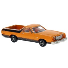 BR18227 HO Scale Brekina 1977 Ford Ranchero GT - Orange/Black BR18227 HO Scale Brekina 1977 Ford Ranchero GT - Orange/Black