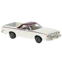 BR18234 HO Scale Brekina 1977 Ford Ranchero - White/Maroon BR18234 HO Scale Brekina 1977 Ford Ranchero - White/Maroon