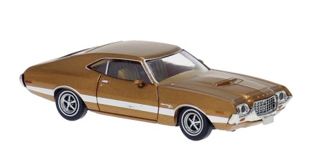 BR18329 HO Scale Brekina 1972 Ford Gran Torino Sport - Metallic Copper BR18329 HO Scale Brekina 1972 Ford Gran Torino Sport - Metallic Copper