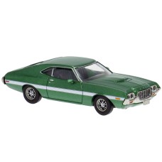 BR18330 HO Scale Brekina 1972 Ford Gran Torino Sport - Metallic Light Green BR18330 HO Scale Brekina 1972 Ford Gran Torino Sport - Metallic Light Green