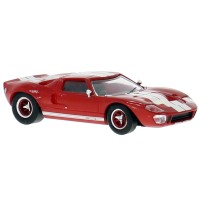 BR18550 HO Scale Brekina 1965 Ford GT40 - Red/White Stripes BR18550 HO Scale Brekina 1965 Ford GT40 - Red/White Stripes