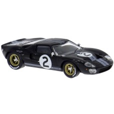 BR18555 HO Scale Brekina 1965/1966 Ford GT40 - Black #2