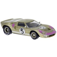 BR18556 HO Scale Brekina 1965/1966 Ford GT40 - Gold #5 BR18556 HO Scale Brekina 1965/1966 Ford GT40 - Gold #5