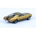 BR19615 HO Scale Brekina 1968 Ford Mustang GT350 Fastback - Metallic Gold/Black Stripes