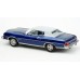 BR19731 HO Scale Brekina 1976 Ford Gran Torino - Metallic Blue/White