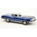BR19731 HO Scale Brekina 1976 Ford Gran Torino - Metallic Blue/White