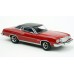 BR19732 HO Scale Brekina 1976 Ford Gran Torino - Red/Black