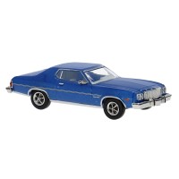 BR19736 HO Scale Brekina 1976 Ford Gran Torino - Metallic Blue BR19736 HO Scale Brekina 1976 Ford Gran Torino - Metallic Blue