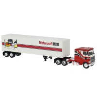 BR85863 HO Scale Brekina Ford CLT-9000 COE Truck Tractor & 45' Trailer - Motorcraft BR85863 HO Scale Brekina Ford CLT-9000 COE Truck Tractor & 45' Trailer - Motorcraft