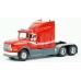 BR85905MCW HO Scale Brekina Ford Aeromax 120 (LTLA-9000) Truck Tractor Red/White Stripes