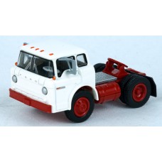 BR86326 HO Scale Brekina 1970 Ford C-Series COE Truck Tractor White/Red