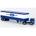 BR863268 HO Scale Brekina 1970 Ford C-Series COE Truck Tractor & 45; Trailer Blue/White - Ford Parts BR863268 HO Scale Brekina 1970 Ford C-Series COE Truck Tractor & 45; Trailer Blue/White - Ford Parts