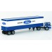 BR863268 HO Scale Brekina 1970 Ford C-Series COE Truck Tractor & 45; Trailer Blue/White - Ford Parts BR863268 HO Scale Brekina 1970 Ford C-Series COE Truck Tractor & 45; Trailer Blue/White - Ford Parts